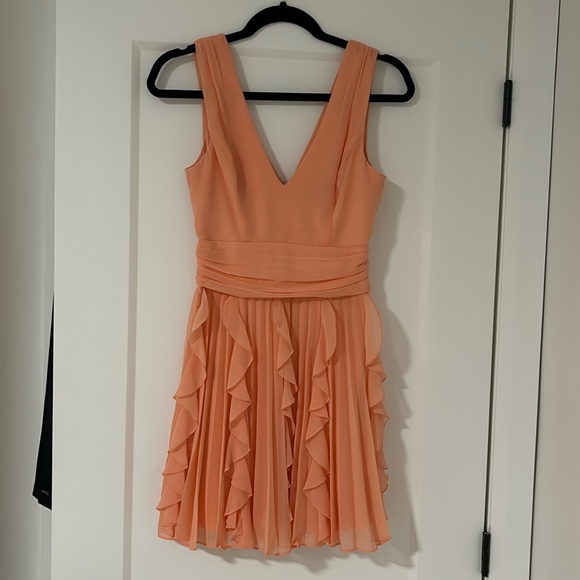 Marciano peach coral dress - size 0 - Picture 1 of 7